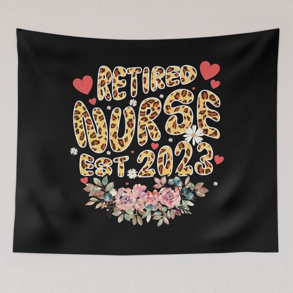 Item preview, Retired Nurse 2023 Retirement 2023 Squad Girls Leopard Lover designed and sold by JoshBulky.