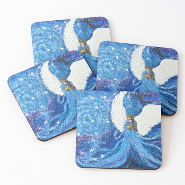 Item preview, Guardian angel in heaven designed and sold by Roy & Tiffany.