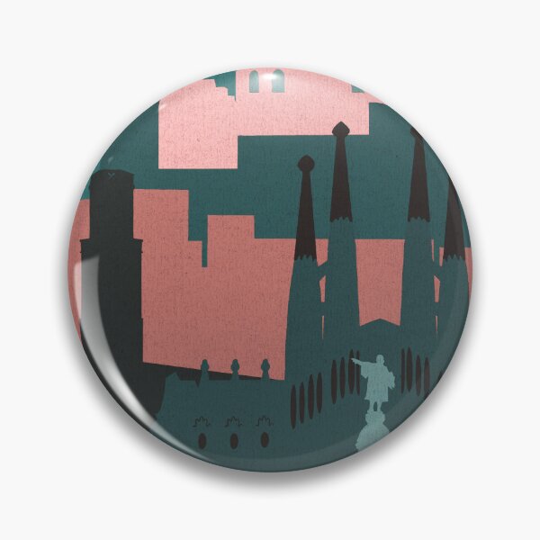 Item preview, Barcelona Skyline designed and sold by Luis Pozos Chica.