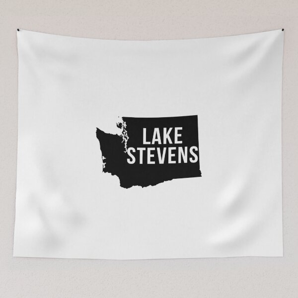 Item preview, Lake Stevens, Washington Silhouette designed and sold by CartoCreative.