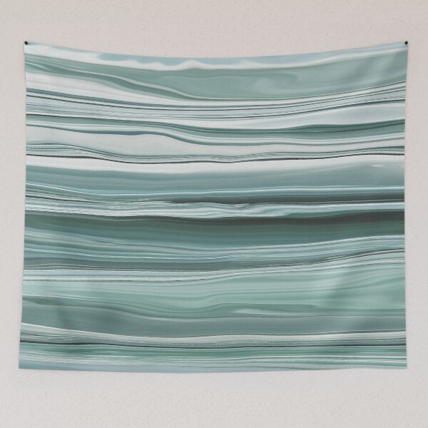 Item preview, Abstract Ocean Horizontal Lines Coastal Style Décor Beachy Vibes Art 6 of 20  designed and sold by Beachy.