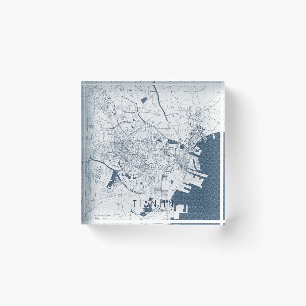 Item preview, Tianjin City Map of China - Coastal designed and sold by deMAP.