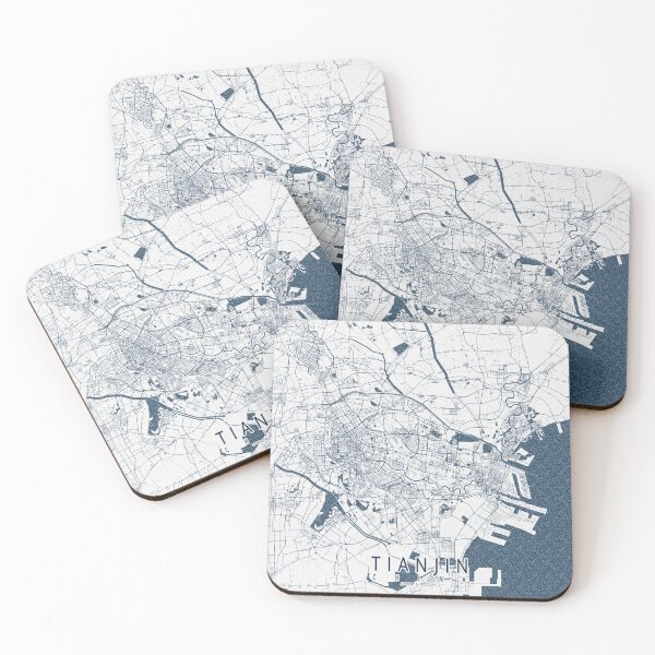 Item preview, Tianjin City Map of China - Coastal designed and sold by deMAP.