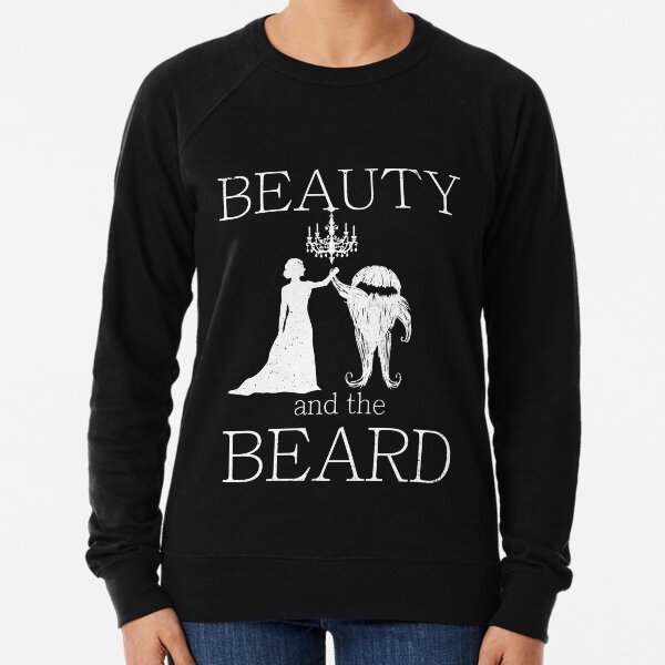 Beauty and the Beard Lightweight Sweatshirt