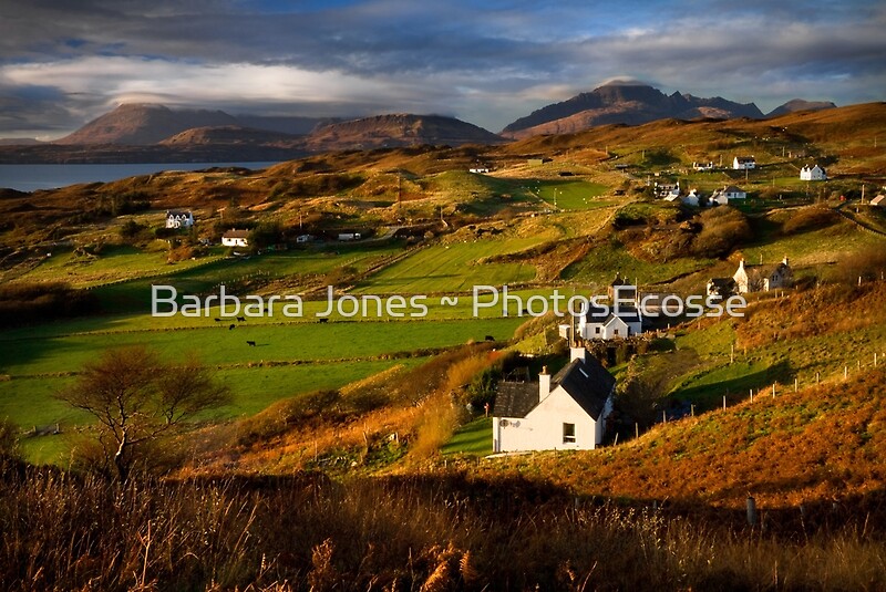 "Tarskavaig im November Isle of Skye. Schottland." von Barbara R Jones