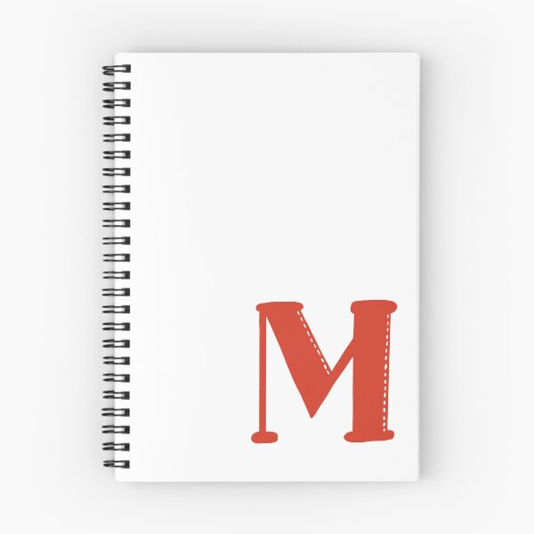 Item preview, Letter M Red initial monogram alphabet capital M designed and sold by Antique-Gifts.