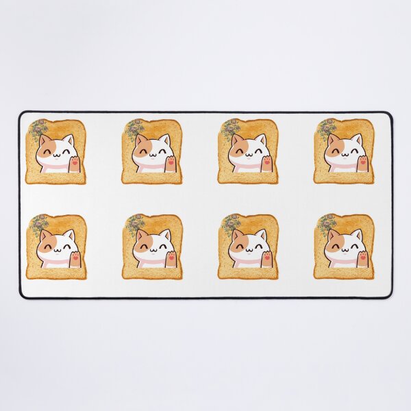 Item preview, Anime Cat Flower Toast-Funny Cat Design For Cat and Food Lovers designed and sold by hinajehan.