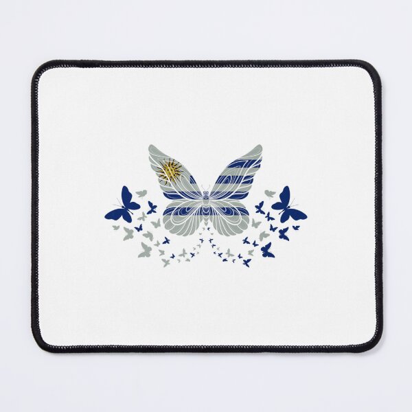 Item preview,  Uruguay Flag Butterflies designed and sold by dolsy-store.