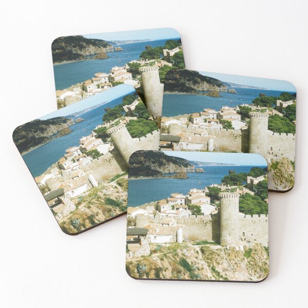 Item preview, 1950s - Tossa de Mar, Castle and Sea View, Costa Brava, Spain designed and sold by thatwaslife.