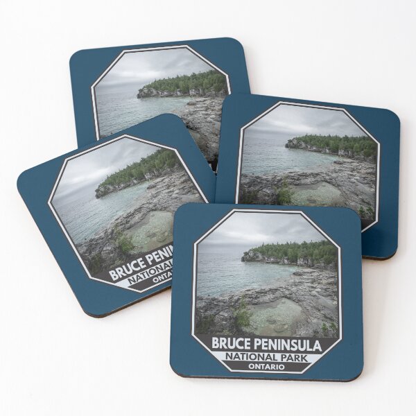 Item preview, Bruce Peninsula National Park Canada Ontario Emblem designed and sold by KrisSidDesigns.