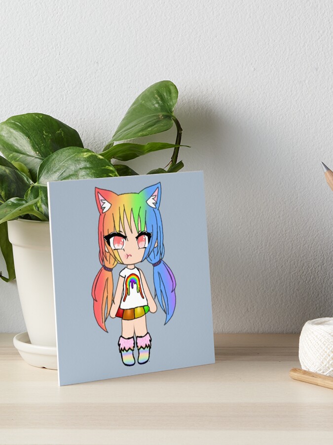 Gacha Life - Cute Gacha Girl -  Art Board Print for Sale by