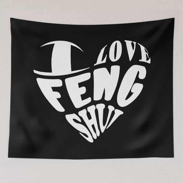 Item preview, I Love Feng Shui Slogan designed and sold by FengShuiLounge.