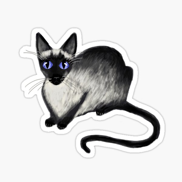 Siamese Cat Sticker