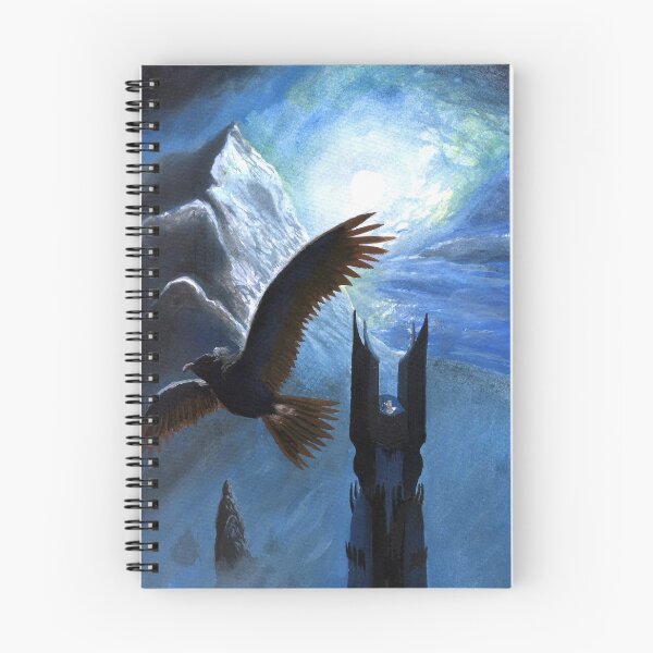 Item preview, Eagle and wizard escaping from the treacherous wizard's tower. designed and sold by RobertIlustrado.