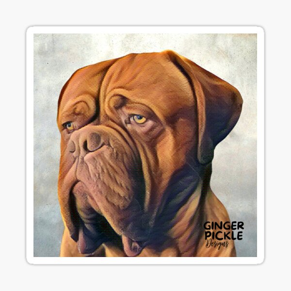 Item preview, Dogue de Bordeaux Image designed and sold by SallyORUK.
