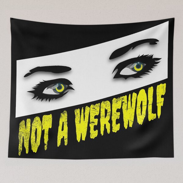 Item preview, Not a werewolf 2 designed and sold by i-cottagedesign.