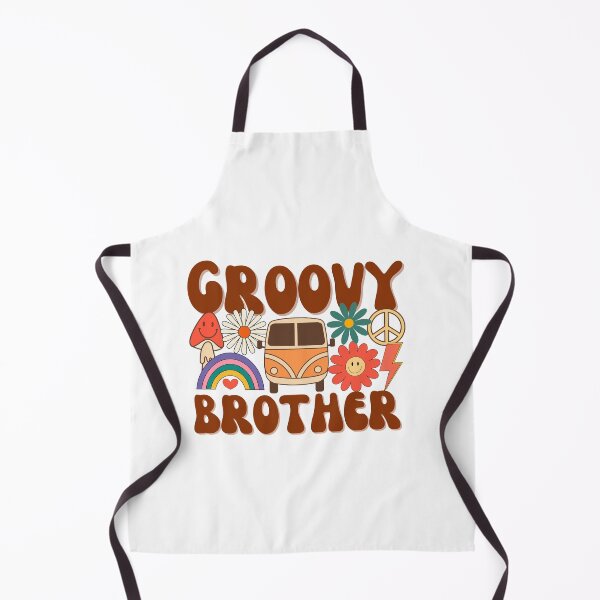 Item preview, Retro Groovy 60s 70s Brother Matching Family Birthday Party Vintage T-Shirt designed and sold by AUAINO.