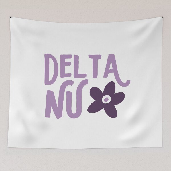 Item preview, Harding Delta Nu DNu Sticker designed and sold by larajharper.