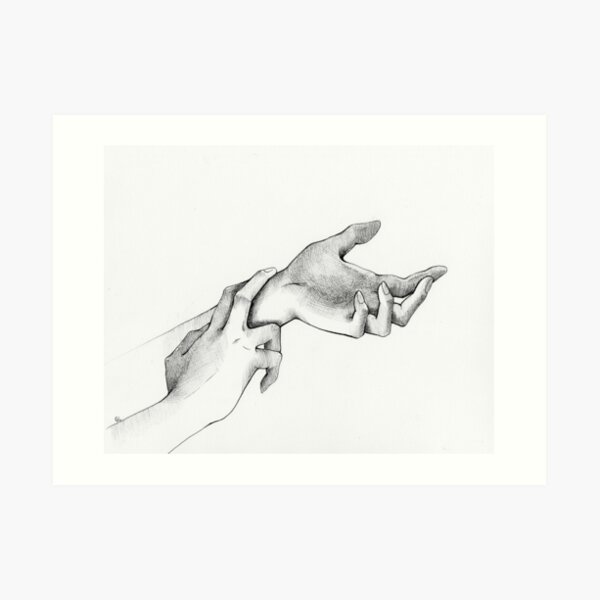 Purple Giraffe Animal Minimal Minimalist Drawing Home Decor Art Poster Print