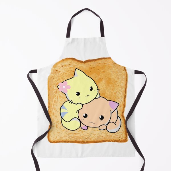 Item preview, Cat Flower Toast-Funny Cat Design For Cat and Food Lovers designed and sold by hinajehan.