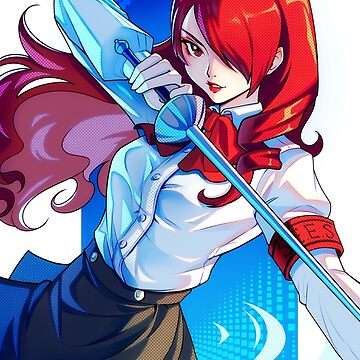 Persona 3 - Mitsuru Kirijo Sticker for Sale by cantinhonifty