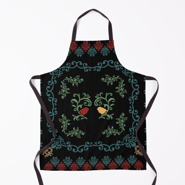 Aperçu de l'œuvre Oiseaux de tapis floral roumain créée et vendue par Desenatorul1976.
