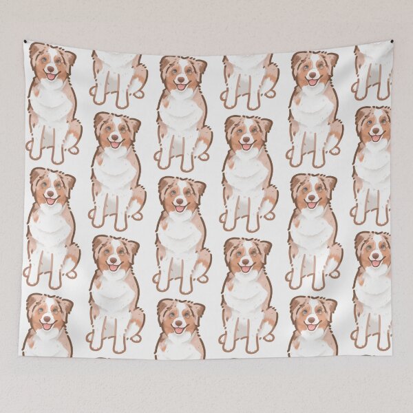 Item preview, Red Merle Mini American Shepherd Mini Australian  designed and sold by eliasgrafix.