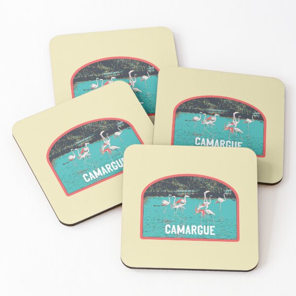 Item preview, Camargue Natural Regional Park France, Pink Flamingos, Delta du Rhône designed and sold by Lemomo-zoo.