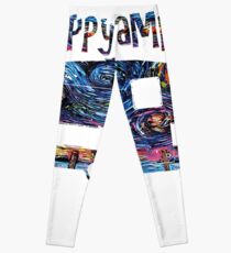 Glücklicher Camper Camping Sternenhimmel Leggings