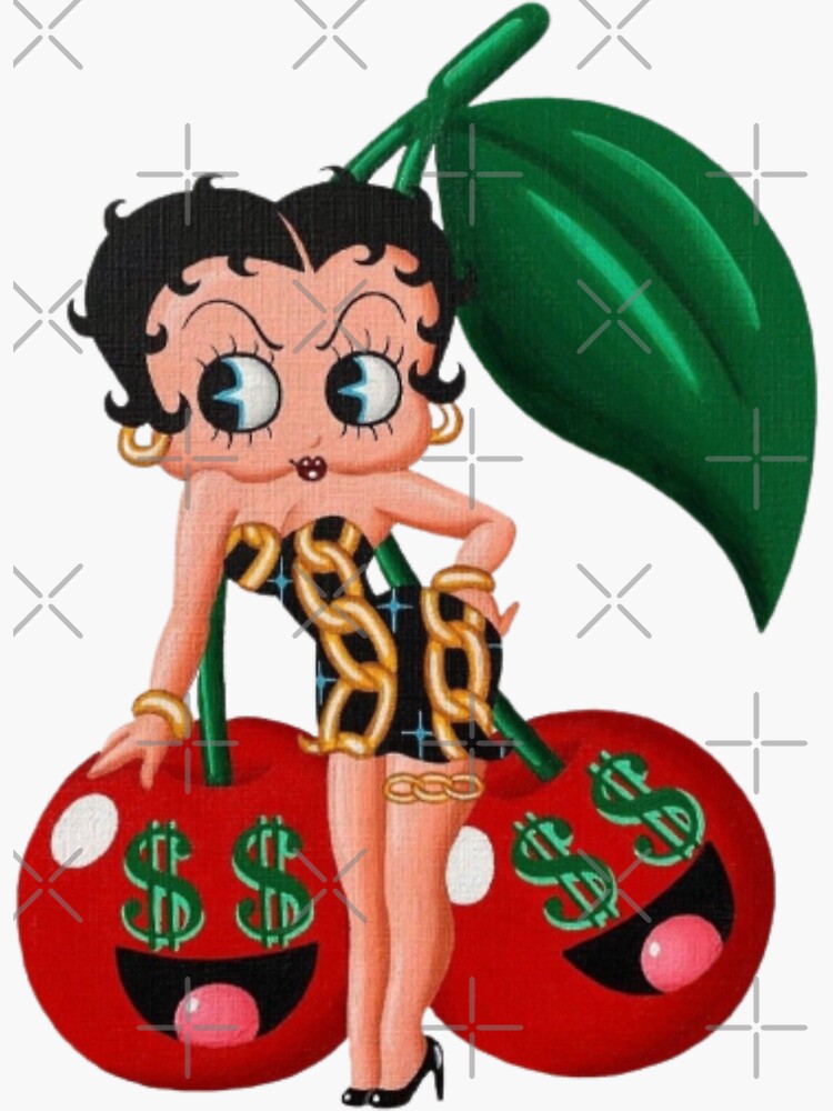 cherry boop!!  Sticker