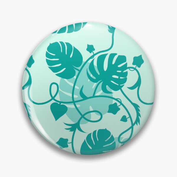 Item preview, Vines (Blue-Green)  Leaves & Monstera Plant designed and sold by vron615.