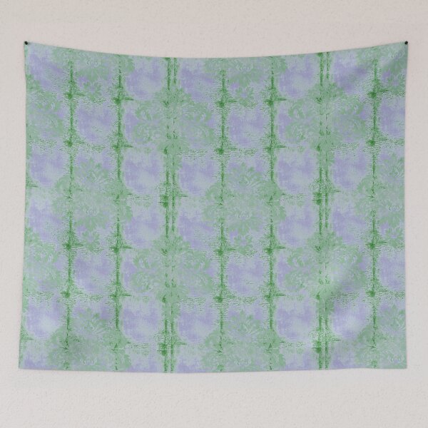 Item preview, Grungy green and purple, damask designs designed and sold by Oruel2727.