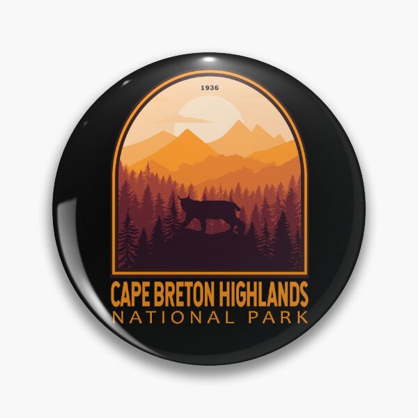 Item preview, Cape Breton Highlands National Park Canadian Lynx Emblem designed and sold by KrisSidDesigns.