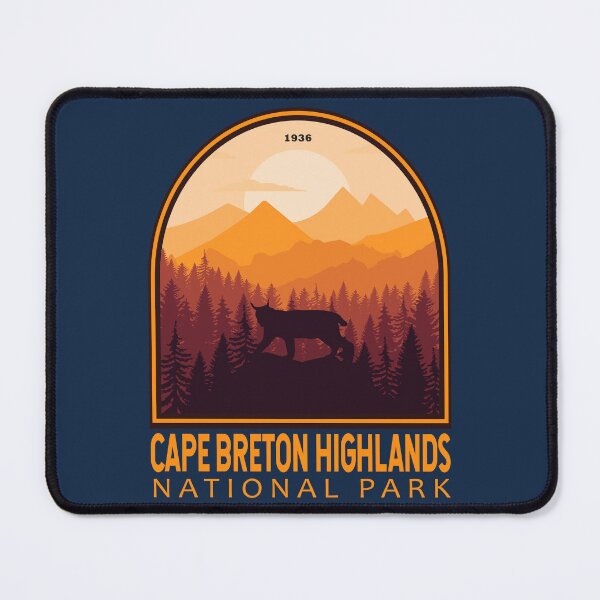 Item preview, Cape Breton Highlands National Park Canadian Lynx Emblem designed and sold by KrisSidDesigns.