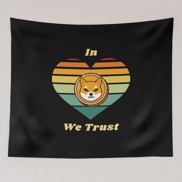 Item preview, In Shiba We Trust  Shiba Inu Coin Lover Cryptocurrency designed and sold by Apkdesigner.