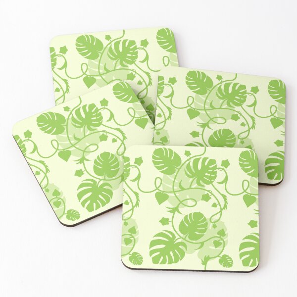 Item preview, Vines (Yellow-Green) Leaves & Monstera Plant designed and sold by vron615.