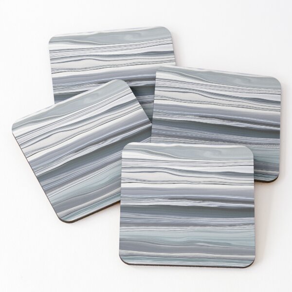 Item preview, Abstract Ocean Horizontal Lines Coastal Style Décor Beachy Vibes Art 8 of 20  designed and sold by Beachy.