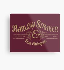 Salems Lot - Barlow And Straker Metal Print