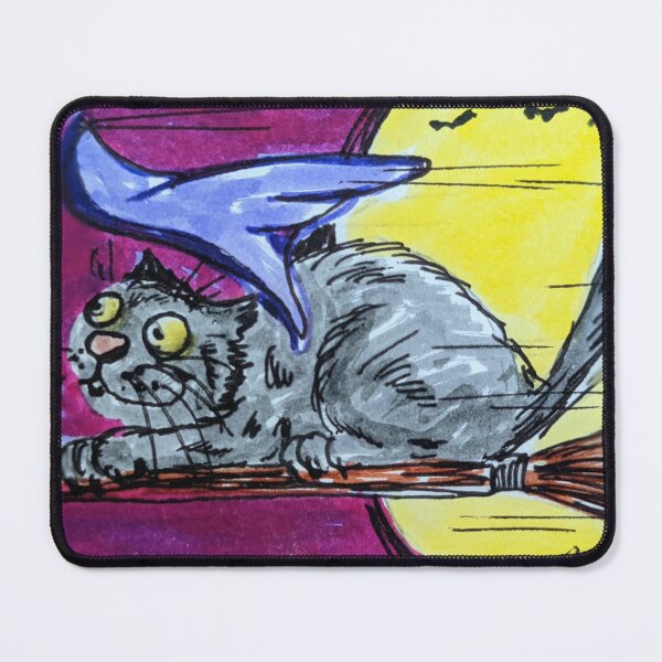 Item preview, Halloween Speeder Crash the Cat  designed and sold by GlennArt.