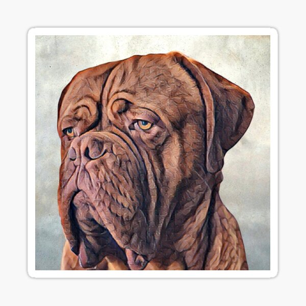 Item preview, Copy of Dogue de Bordeaux Print designed and sold by SallyORUK.