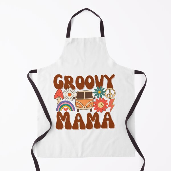 Item preview, Retro Groovy 60s 70s Mama Matching Family Mom Birthday Party Vintage T-Shirt designed and sold by AUAINO.