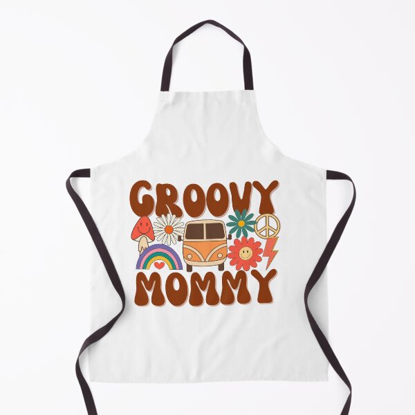 Item preview, Retro Groovy 60s 70s Mommy Matching Family Mom Birthday Party Vintage T-Shirt designed and sold by AUAINO.