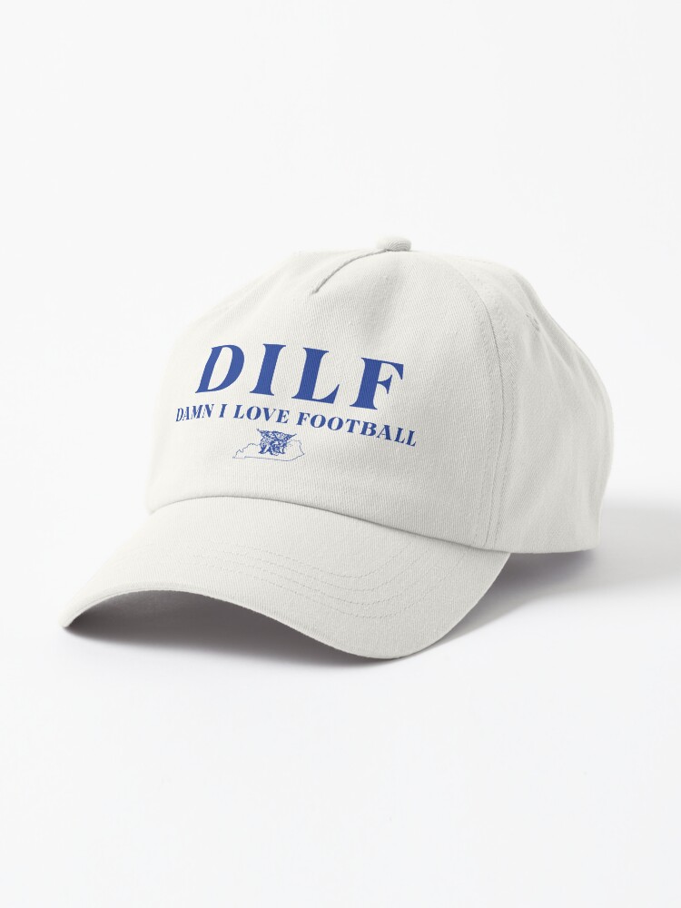 Damn I Love Football Cap for Sale by meliaesthetic