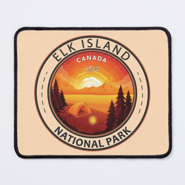 Item preview, Elk Island National Park Canada Badge designed and sold by KrisSidDesigns.