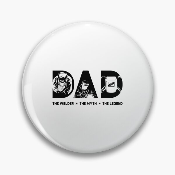 Item preview, Dad The Welder The Myth Weld Metal Iron Welding designed and sold by tshirtconcepts.