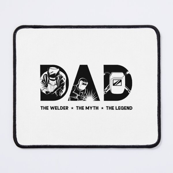 Item preview, Dad The Welder The Myth Weld Metal Iron Welding designed and sold by tshirtconcepts.