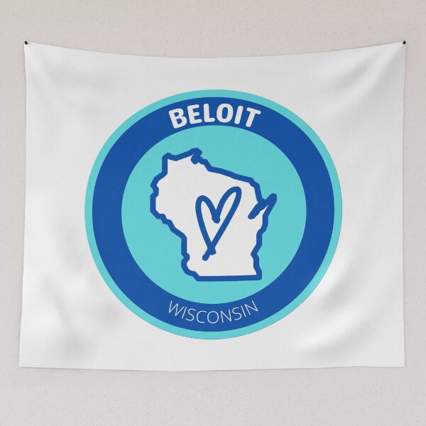 Item preview, BELOIT WISCONSIN - BLUE LOVE designed and sold by jrno11.