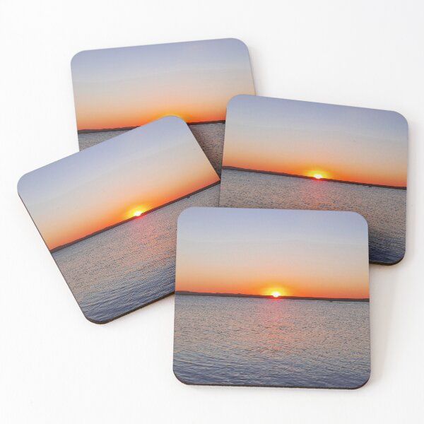 Item preview, Sunset view from a lakeside view designed and sold by ahmedabdelbaset.