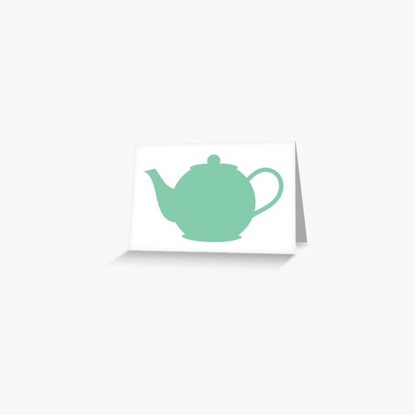 The Office Teapot Greeting Card