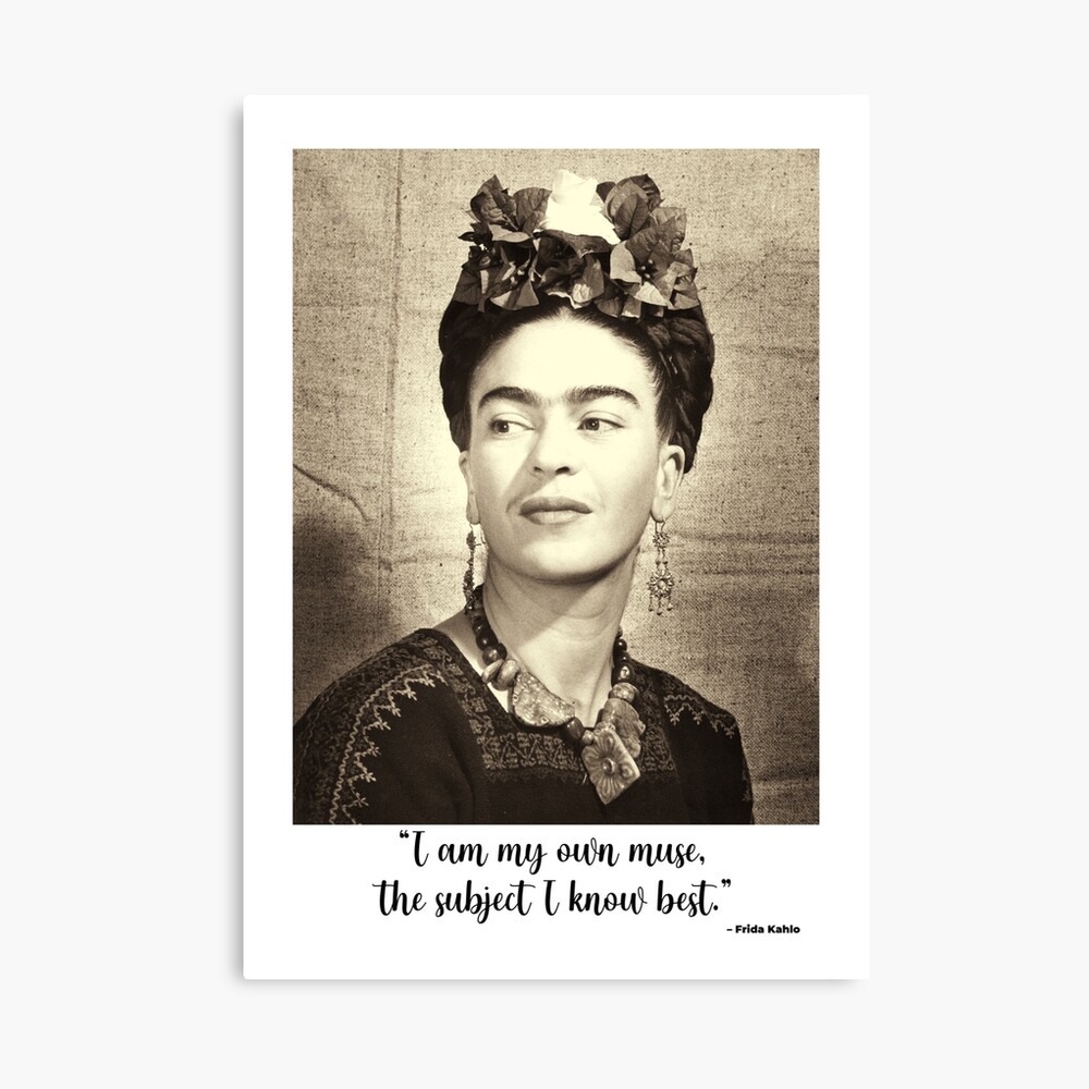 Frida Kahlo quotes feminism ,Frida Kahlo frases , Kahlo prints , Frida Kahlo  poster art,  Magnet for Sale by IvintageArt | Redbubble